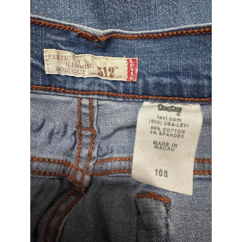 Levi's 312 Perfectly Slimming Bootcut Jeans Size 10S - Picture 3 of 7